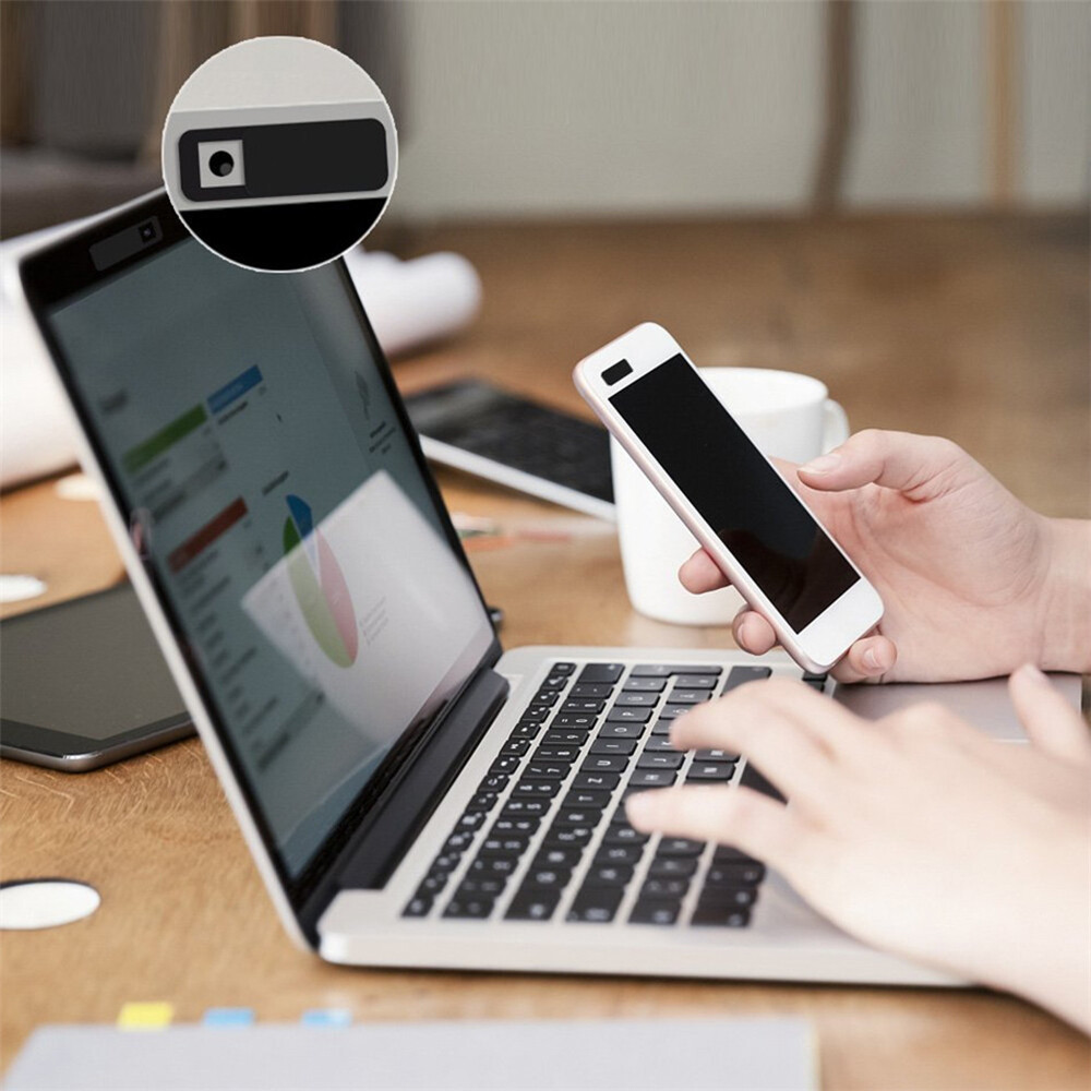 Kebidumei 3 Cái Nắp Đậy WebCam Nắp Trượt Nam Châm Màn Trập Nắp Đậy Máy Ảnh Web Thông Dụng Cho Web Máy Tính Xách Tay Máy Tính Bảng Ống Kính Miếng Dán Riêng Tư