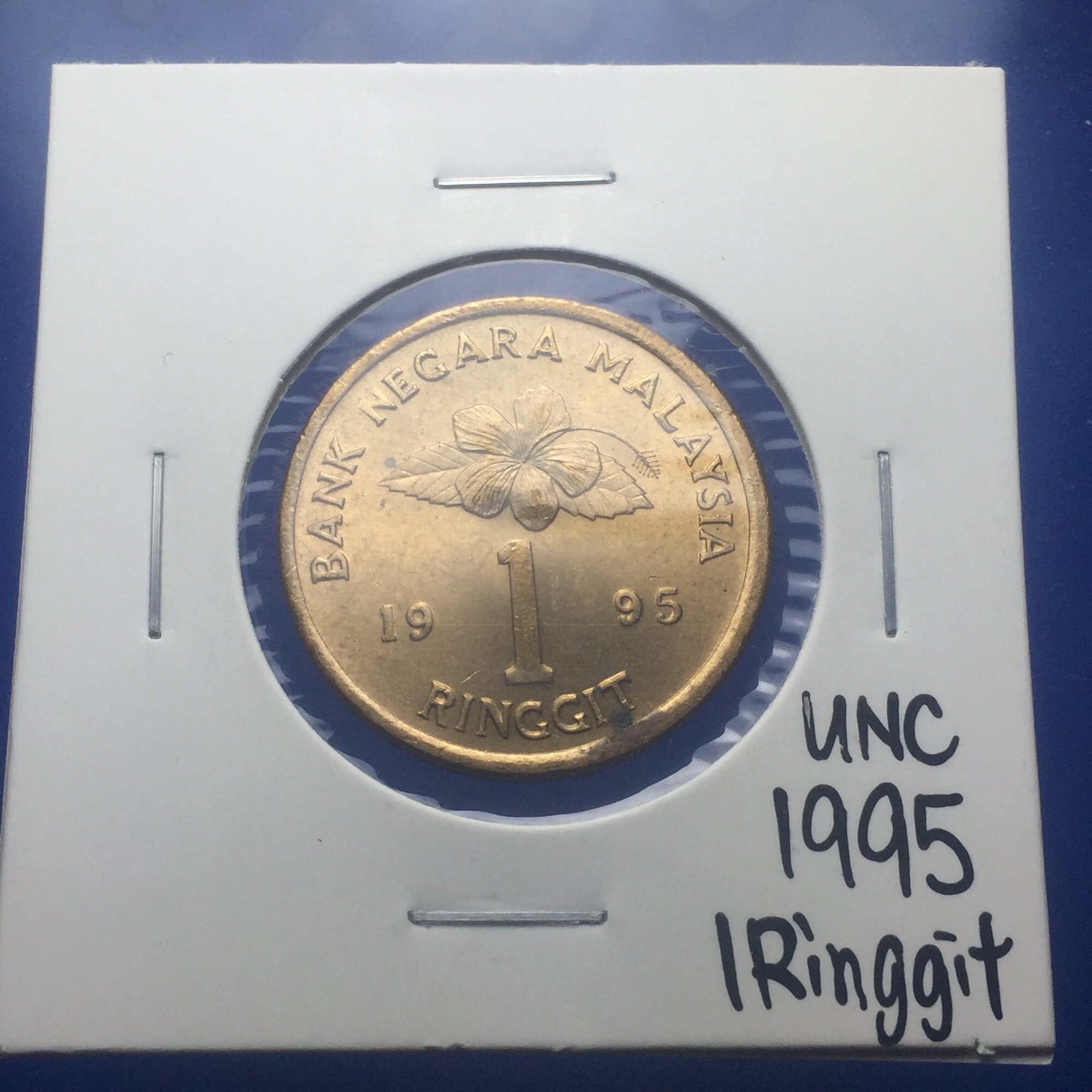 Malaysia 1ringgit 1995 Gold Coin Lazada