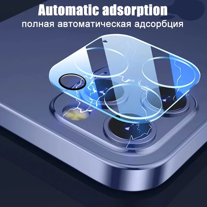 Full Cover Camera Lens Protector on for iPhone 13 12 11 Pro Max Mini Tempered Glass for iPhone 13 Pro Max Camera Protector