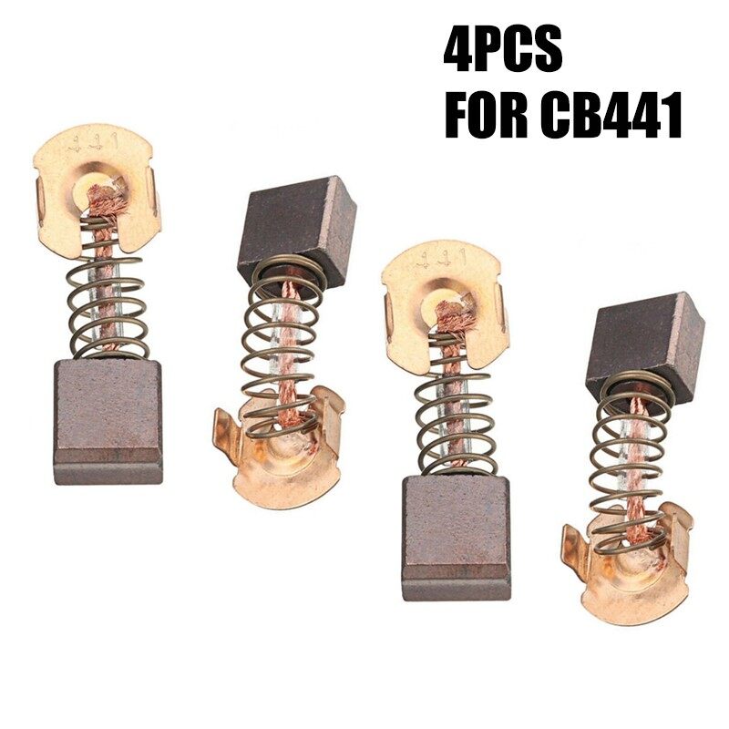 4 Pcs For MAKITA CB441 CB432 DTW450 DSS611 DSS610 BSS611 BSS610 Carbon Brushes