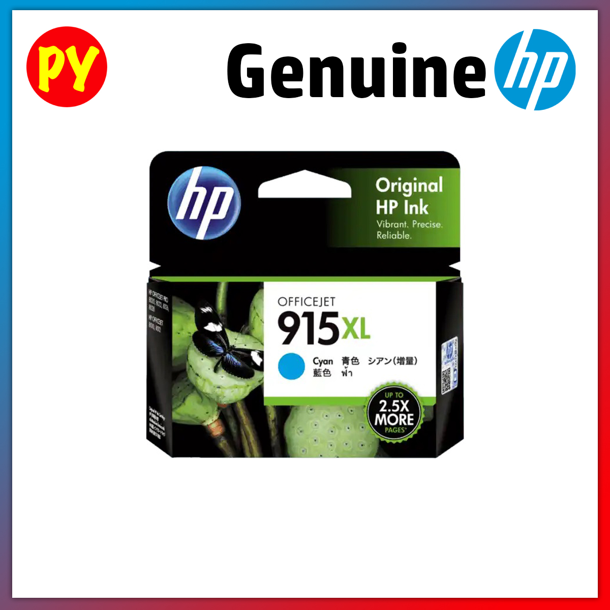 HP 915 Original Ink Cartridge Black 