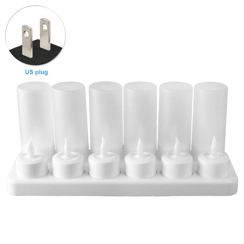 12pcs Led Tea Lights with Switch Battery Operated Flickering Flameless Candles