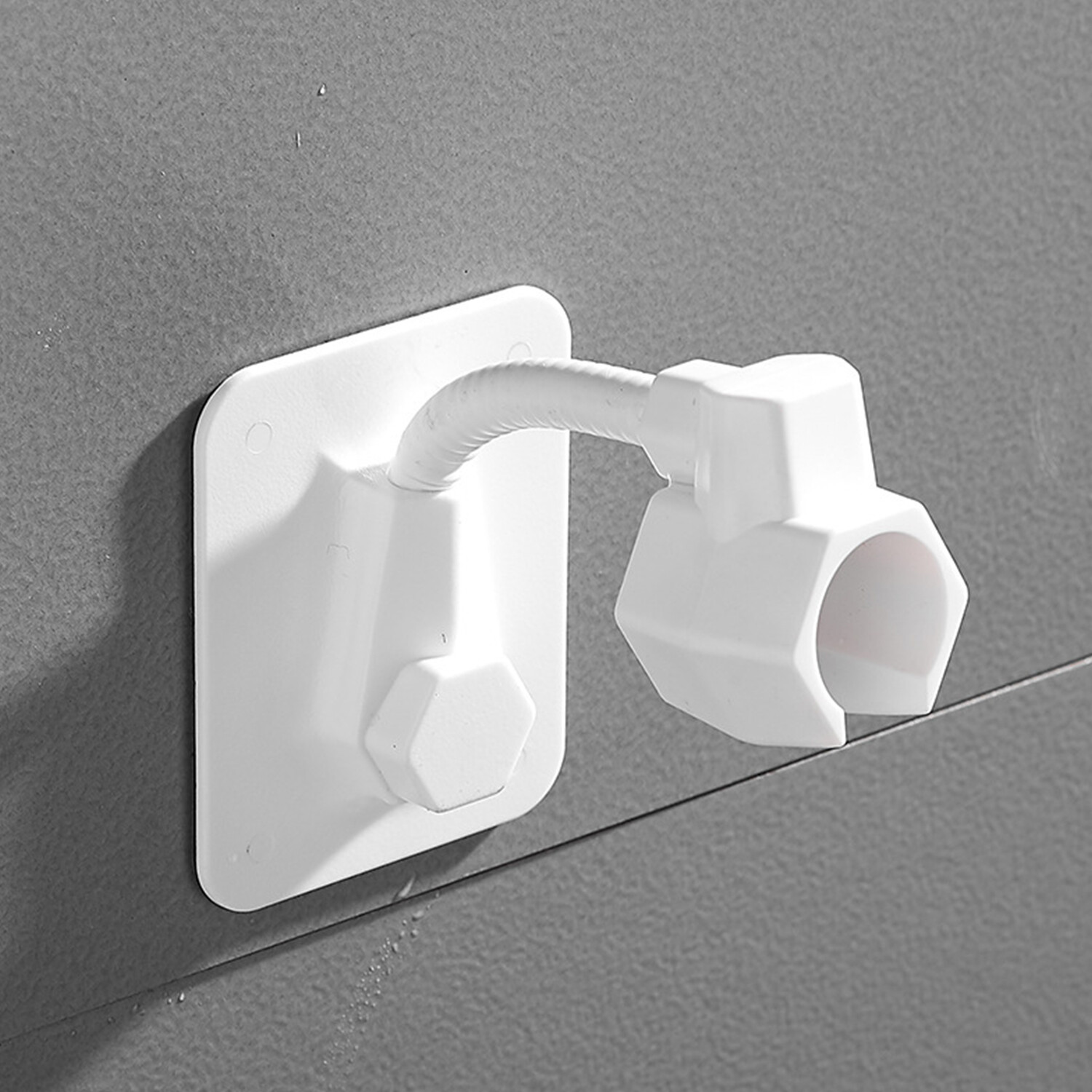 Giá Đỡ Vòi Hoa Sen Xoay 360 ° Giá Đỡ Vòi Hoa Sen Cầm Tay Gắn Tường Có Thể Điều Chỉnh Tự Dính Giá Đỡ Vòi Sen Inox Thay Thế Cho Bồn Tắm Phòng Tắm