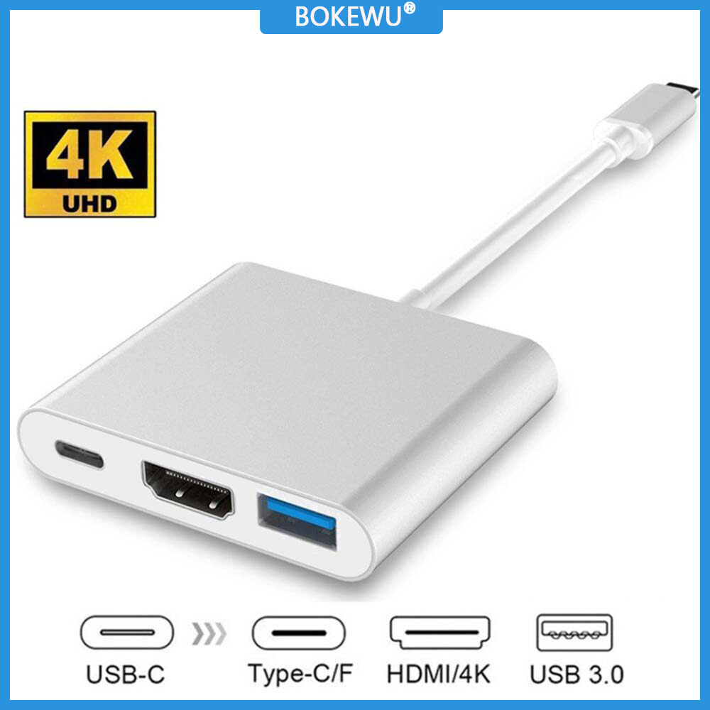 Bộ Chuyển Đổi USB Type C Sang HDMI Bộ Chuyển Đổi Sạc USB C Sang HDMI USB