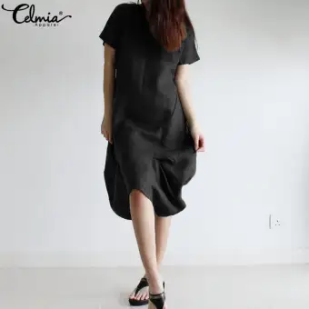 women's short sleeve casual dresses