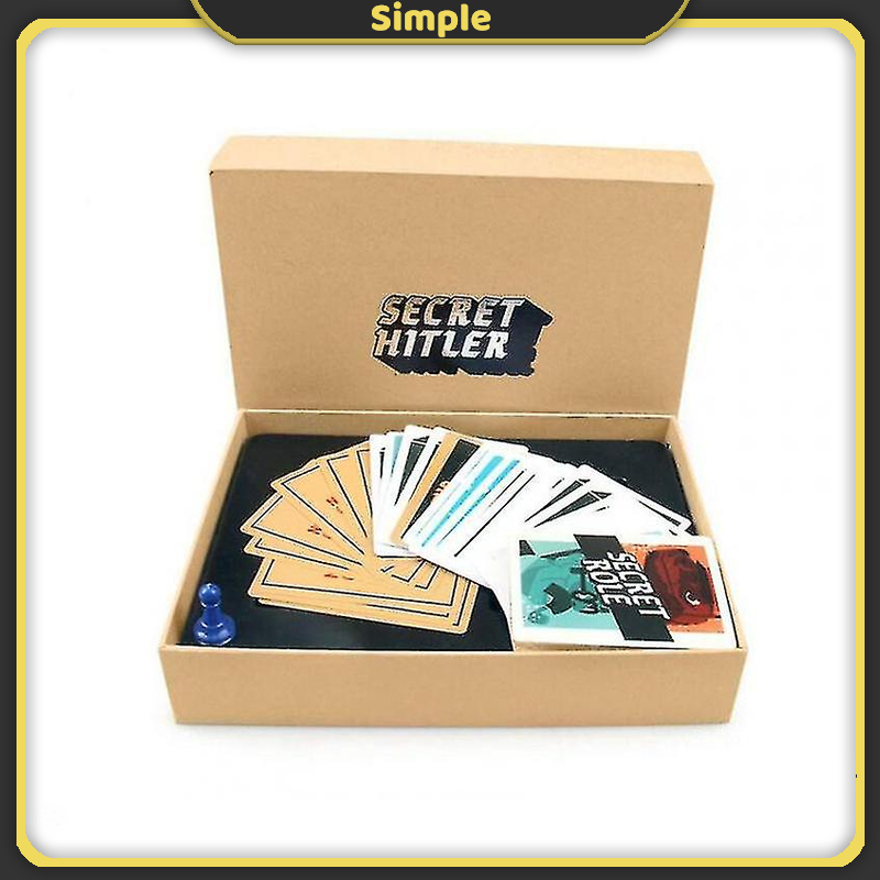 Secret Small Box Hilter Board Game Abstract Strategy Party Game