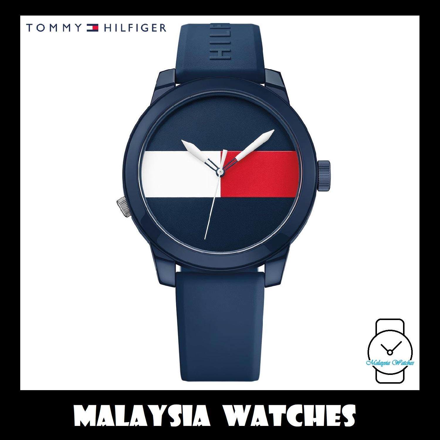 100 Original Tommy Hilfiger Flag Sport Men s 1791322 Silicon