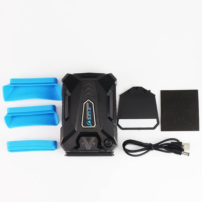 Vacuum Portable Notebook Lap Cooler Usb Air External Extracting Cooling Fan For Lap Speed Adjustable For 15 15.6 17 Inches