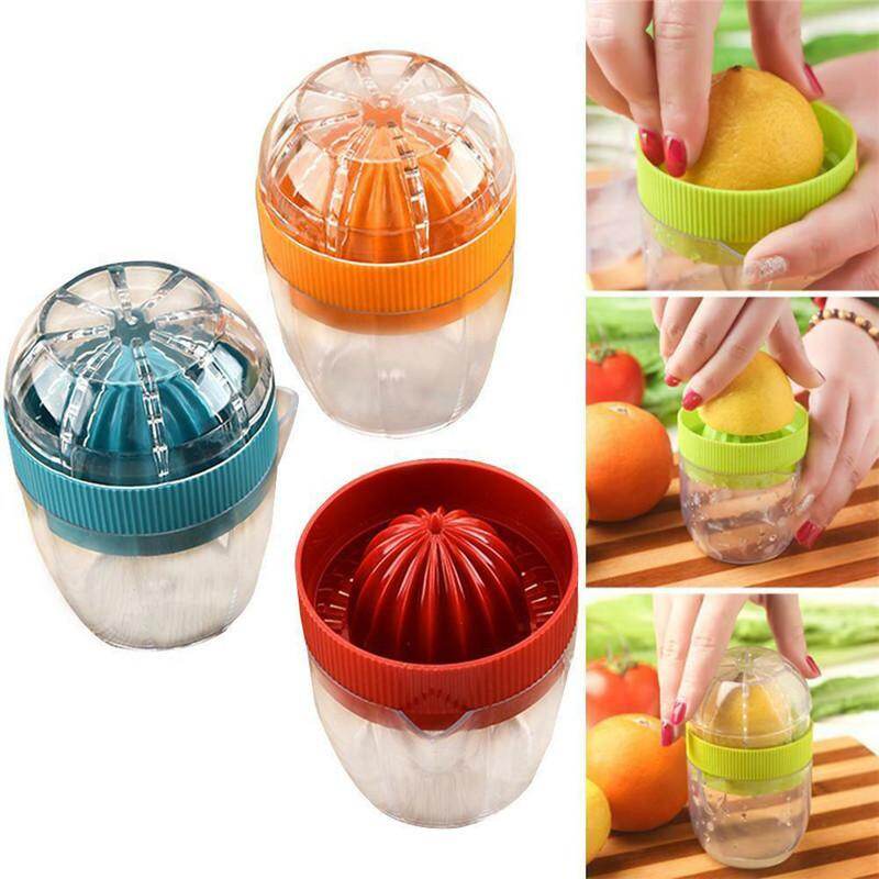 Portable Fruit Juicer Mini Manual Lemon Juicer Orange Lime Citrus Juicer Hand Press Squeezer