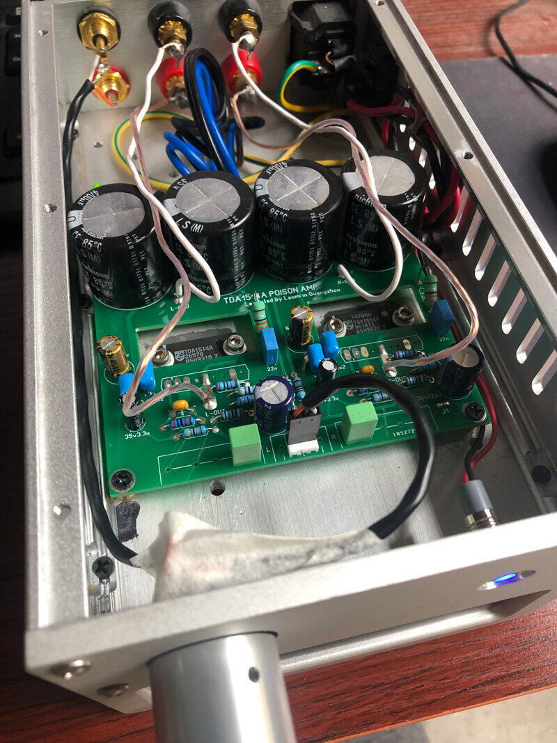 TDA1514A Power Amplifier Board Two-Channel HIFI Rear Empty Board