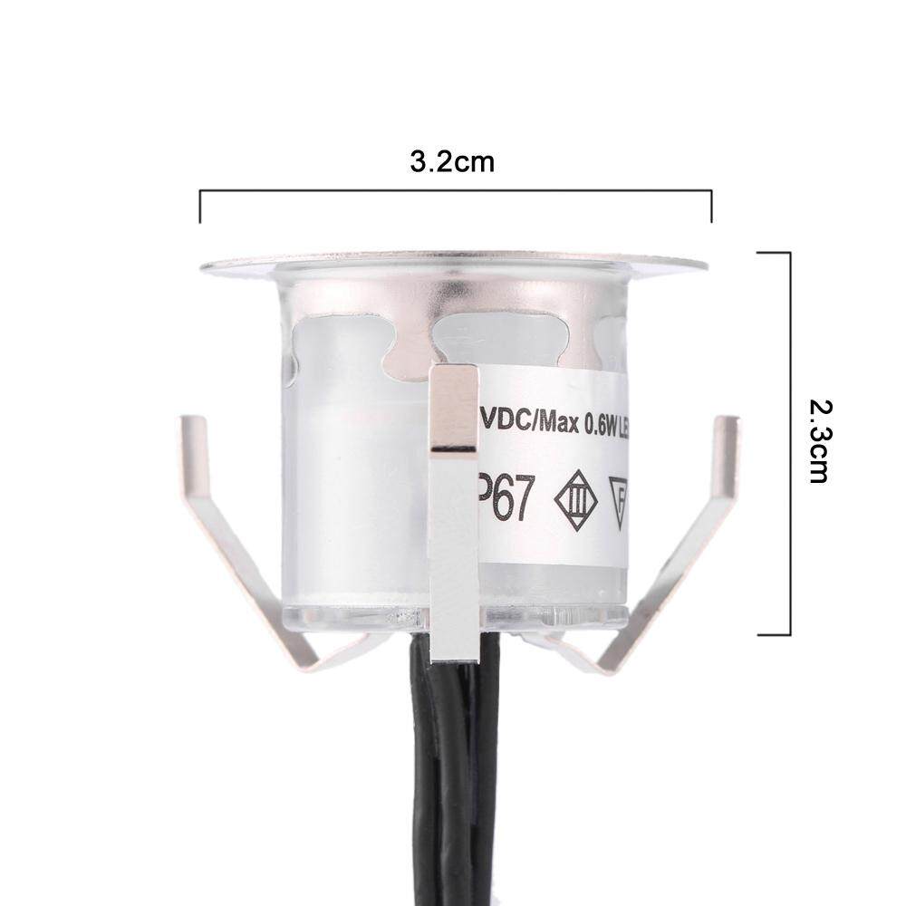 (Miễn Phí Vận Chuyển) 10 CHIẾC 32mm Sàn Tàu Đèn 6 W 500LM SMD2835 Nhỏ Đèn Trong mặt đất Dưới Lòng Đất IP67 Chống Nước Đèn Ngoài Trời phong cảnh Nhà Vườn Hiên Con Đường Tầng Cầu Thang Đồ Trang Trí