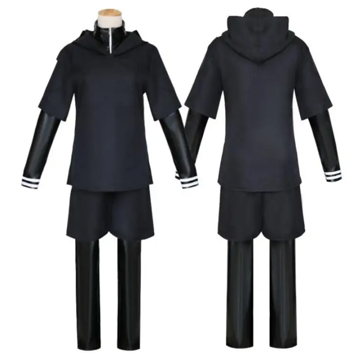 kaneki hoodie black