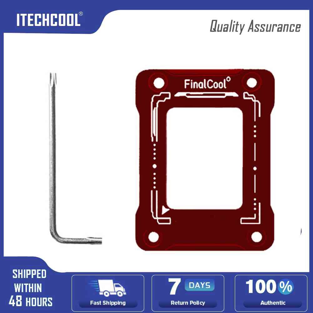 Finalcool cnc cpu bending correction fixing buckle for lga1700-bcf intel gen 12