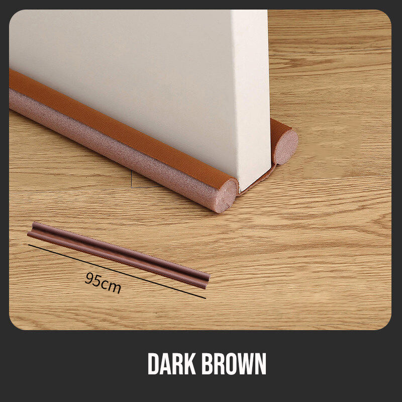 HLFACTORY 95cm Flexible Door Gap Bottom Seal Soundproof Wind Dust