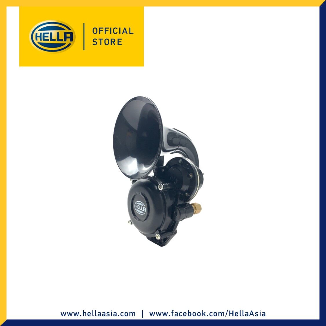 HELLA Single Tone Air Horn 12V & 24V Dual Voltage 3PA 013 410 011 Lazada