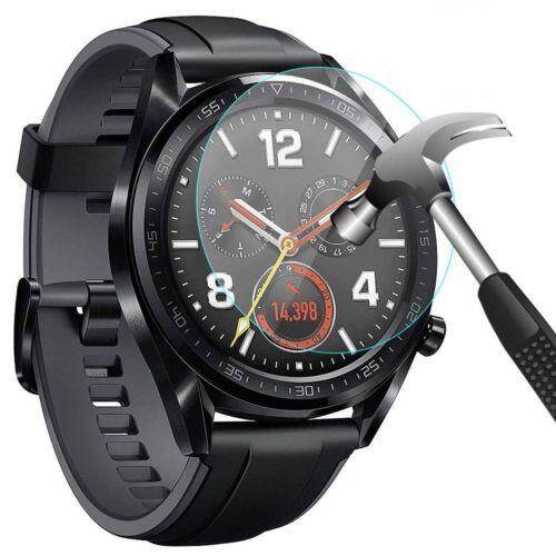 [SONGFUL] 2PCs For Huawei Watch GT Tempered Glass Screen Protector Non Full Cover