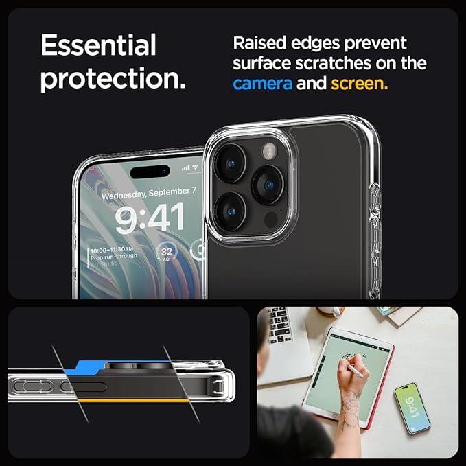 Siêu lại Spigen loạt [Công nghệ chống vàng] cho Iphone 15 Pro Max / iPhone 14 Pro Max / iPhone 13 Pro Max / iPhone 12 Pro Max / iPhone 14/15 Plus Vỏ điện thoại bảo vệ