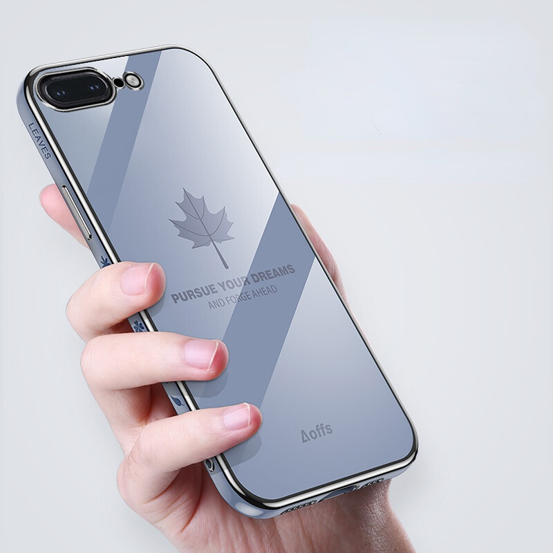Ốp lưng iPhone 6 6S 6 Plus 6S Plus 7 8 7 Plus 8 Plus SE 2020 thiết kế mới lá phong Ốp điện thoại cho Iphone mềm 6plus 6splus 7plus 8plus
