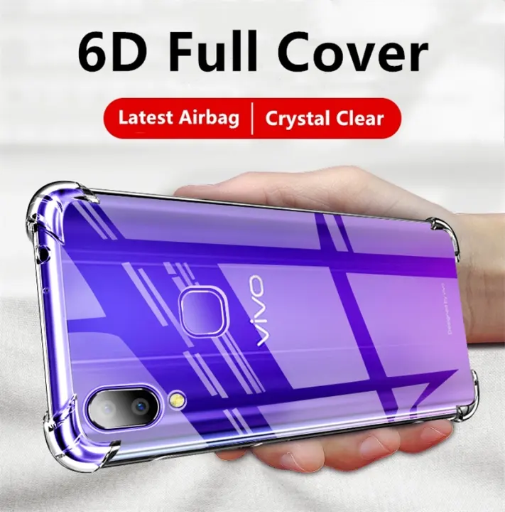 For Vivo Y91 1816 1817 1820 1811 Flexible Soft Silicone Protective Four Corner Anti Drop Jelly Phone Case Crystal Clear Shock Absorbing Anti Scratch Phone Cover Lazada Ph