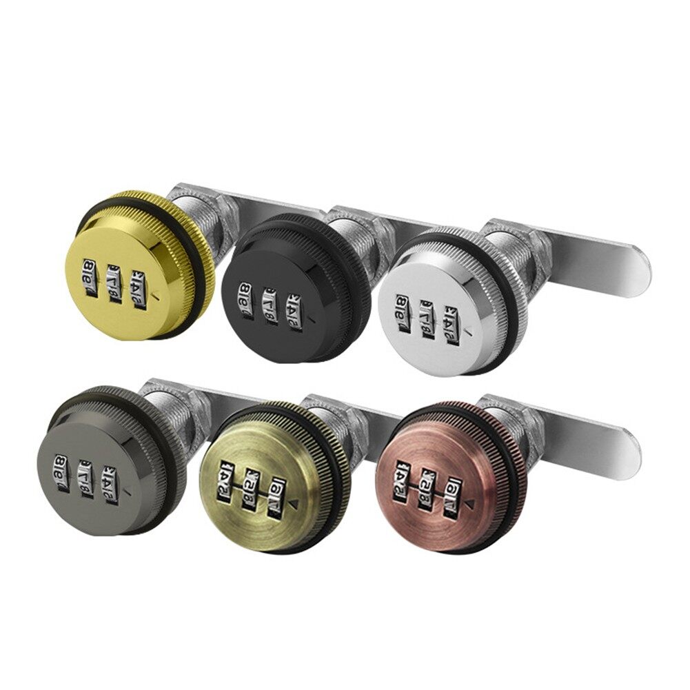 Cabinet Lockers Password Lock 3 Digital Code Box Lock Combination Lock