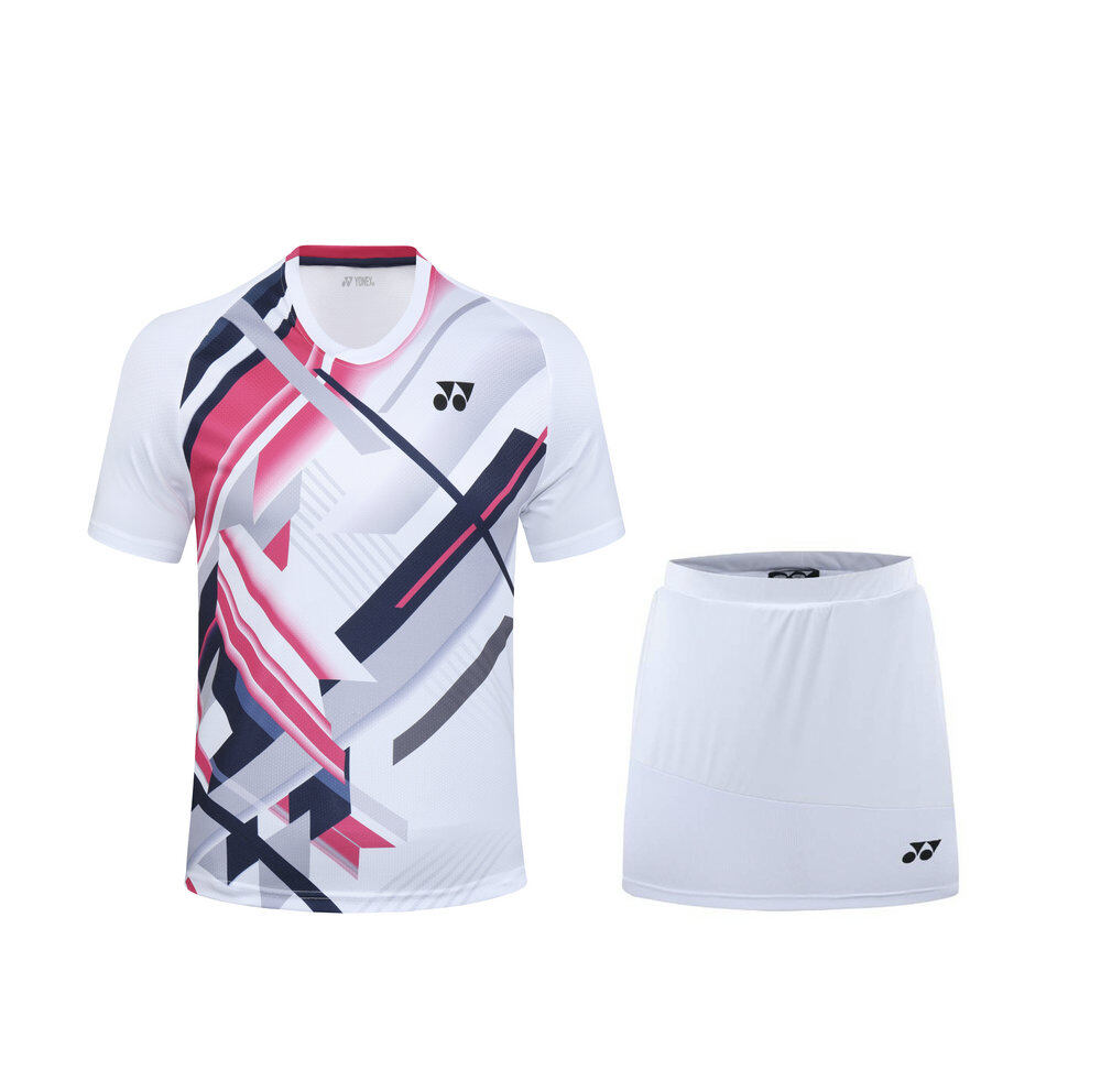 2021 Yy Badminton Shirt Untuk Wanita T-Shirt Sukan Set Pantas Kering Shirt + Pendek