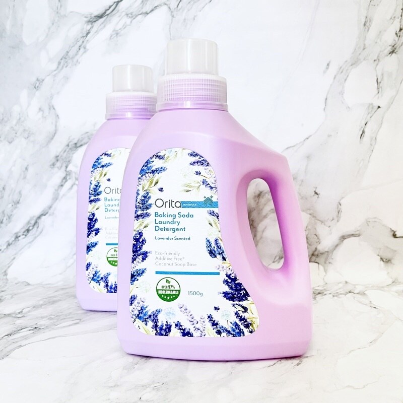 ⊙ ORITA Baking Soda Liquid Detergent Rose / Floral / Lavender🌹 Lazada