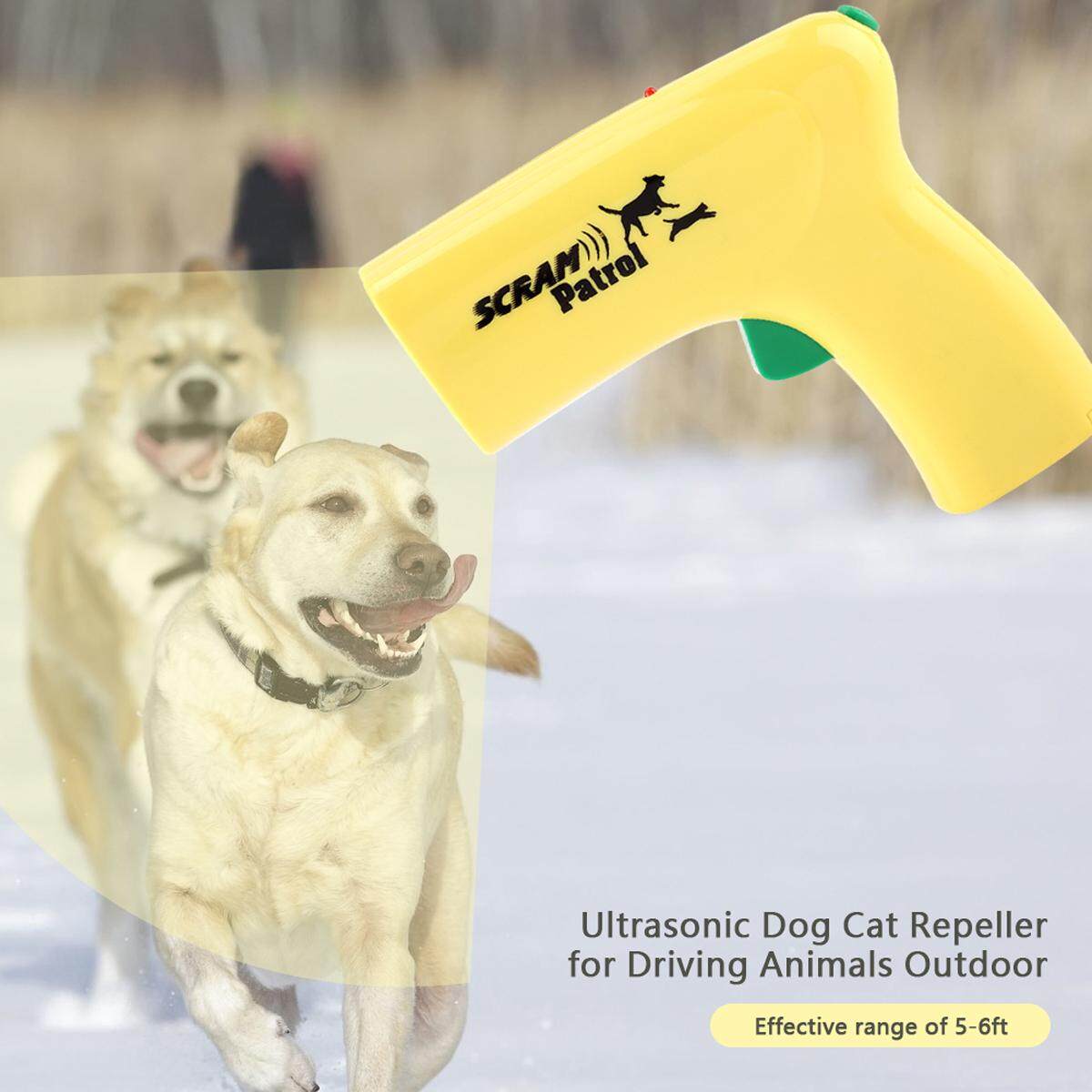 Scram patrol hotsell ultrasonic dog repeller