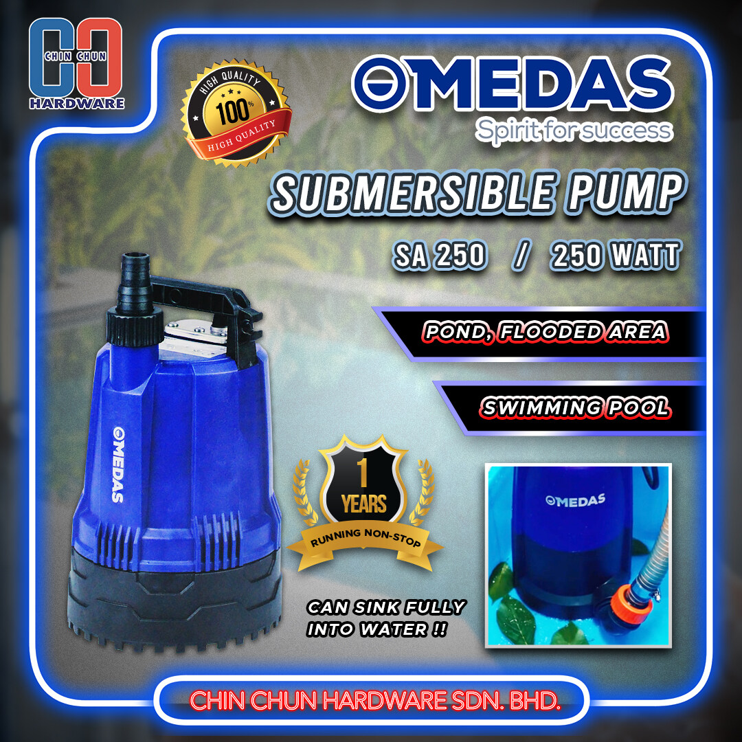 MEDAS SUBMERSIBLE WATER PUMP PAM KOLAM FISH POND PUMP MEDAS WATER