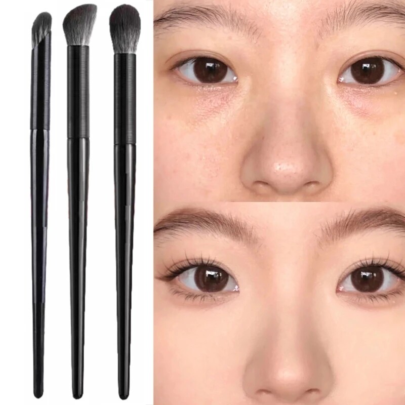 3 Chiếc Cọ Phấn Mũi Tạo Khối Cọ Trang Điểm Phấn Mắt Má Blending Dụng Cụ Trang Điểm