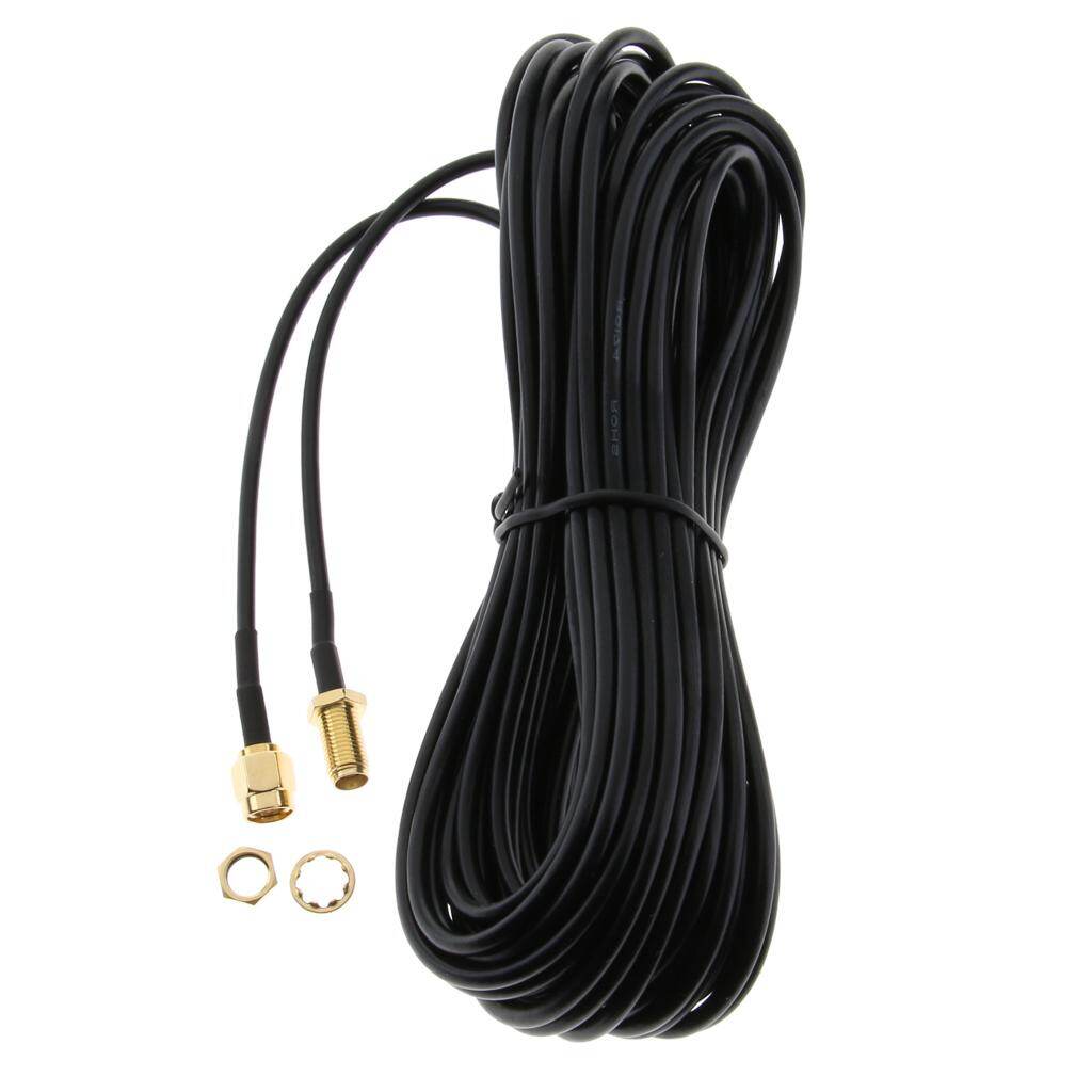 Baoblade Antenna Connector RP-SMA Extension Cable for WLAN WiFi Wireless Router