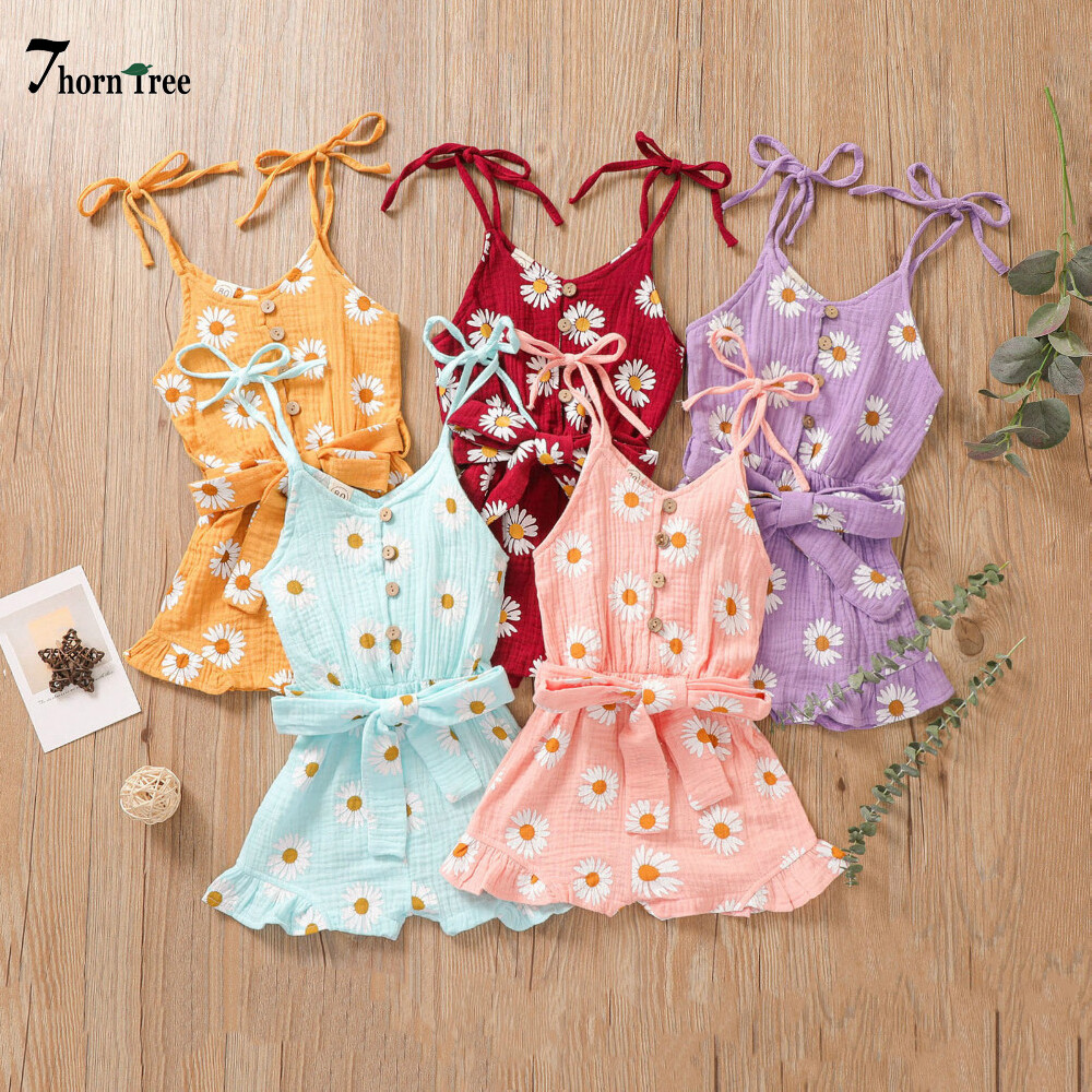 daisy romper baby