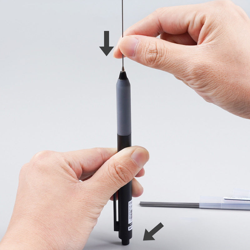 Mechanical Pencil 0.5 / 0.7mm HB Replaceable Refills Student School Office School Writing Drawing Art Supplies Stationery