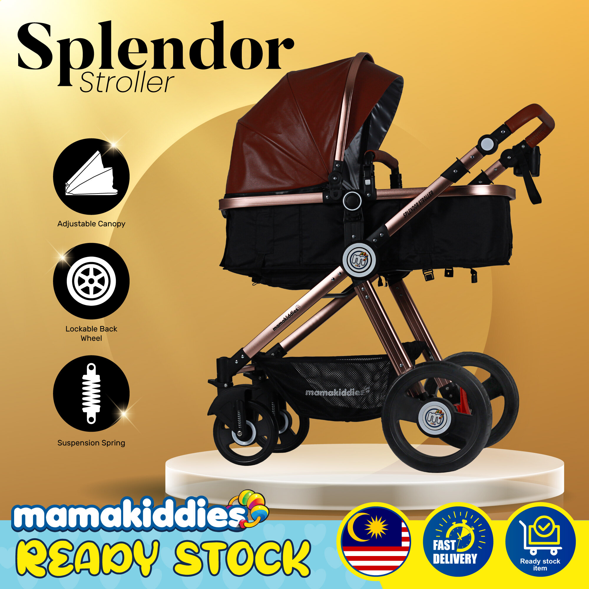 mamakiddies tandem stroller