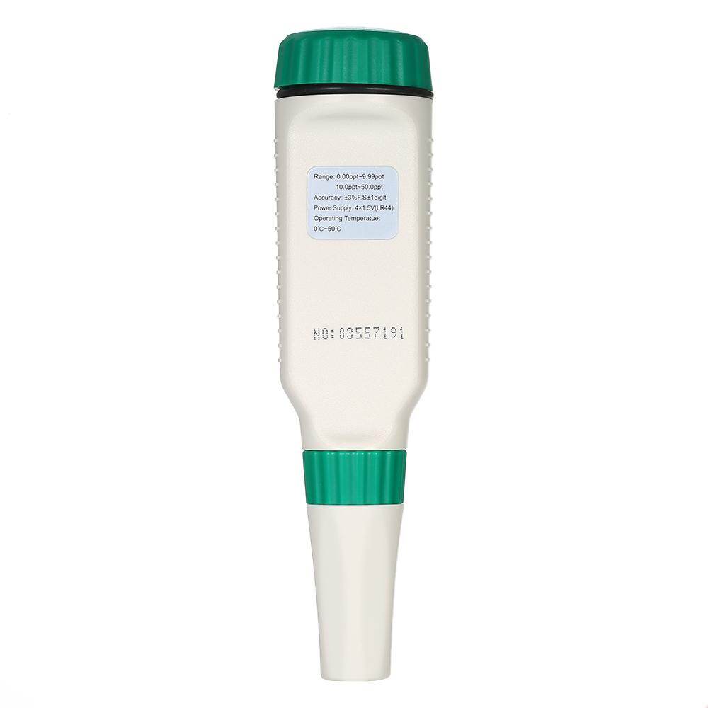 SMART SENSOR Portable Salinity Meter Handheld ATC Salinometer Halometer Salt Gauge Salty Brine Meter Seawater Salinity Refractometer Food Salinity Tester Meter
