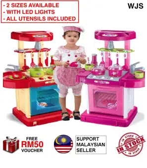 2 Sizes Wjs Portable Electronic Led Children Kids Kitchen Stove