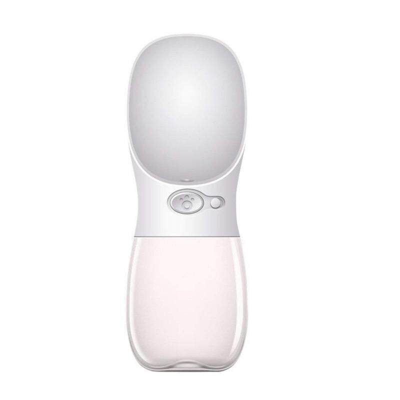 Drinkware 350 ml Di Động Chó Nước KHÔNG CHỨA BPA Du Lịch Con Chó Con Mèo Bình Tập Uống Ngoài Trời Thú Cưng Nước Máng Ăn cho chó Mèo 350 ml, Trắng
