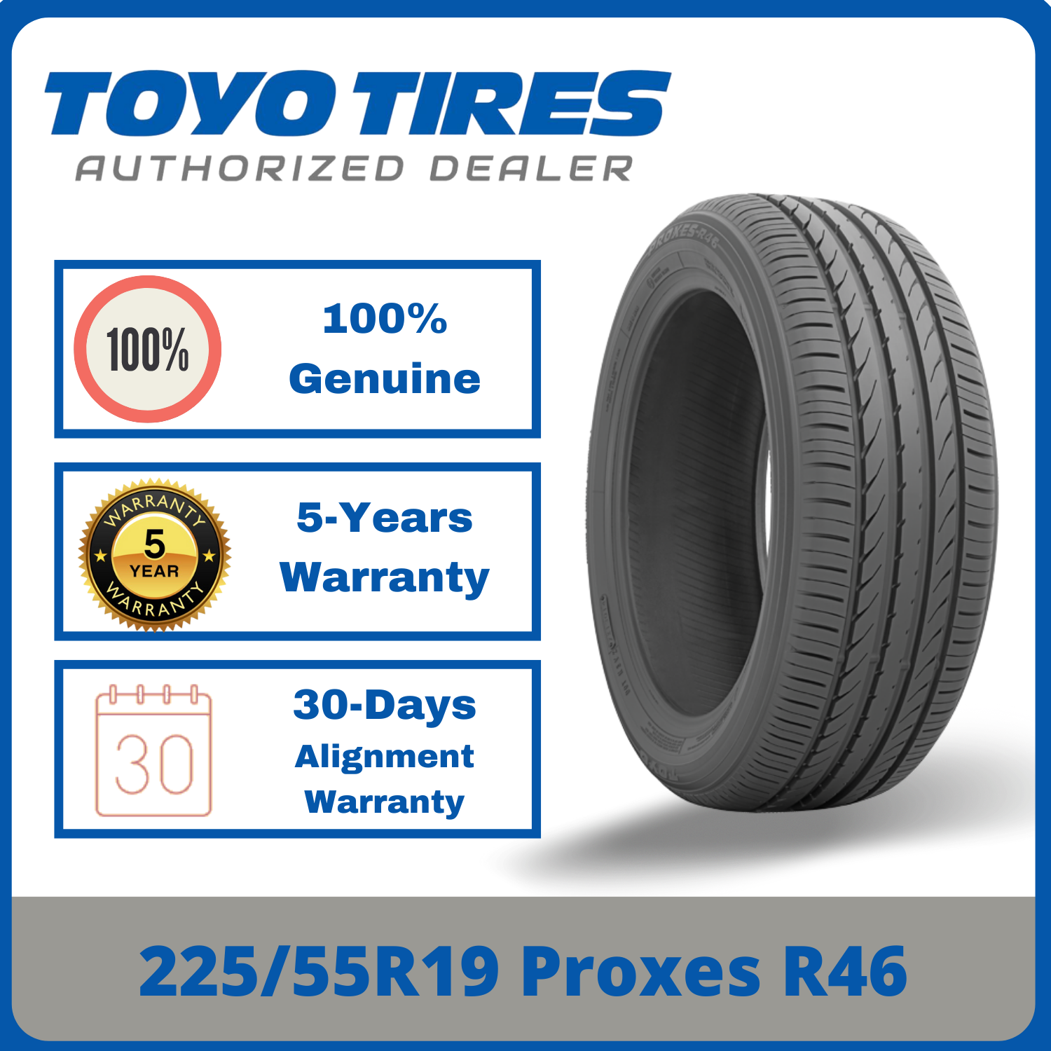 TOYOTIRES 225/55R19 PROXES R46A YA1562 【公式通販】