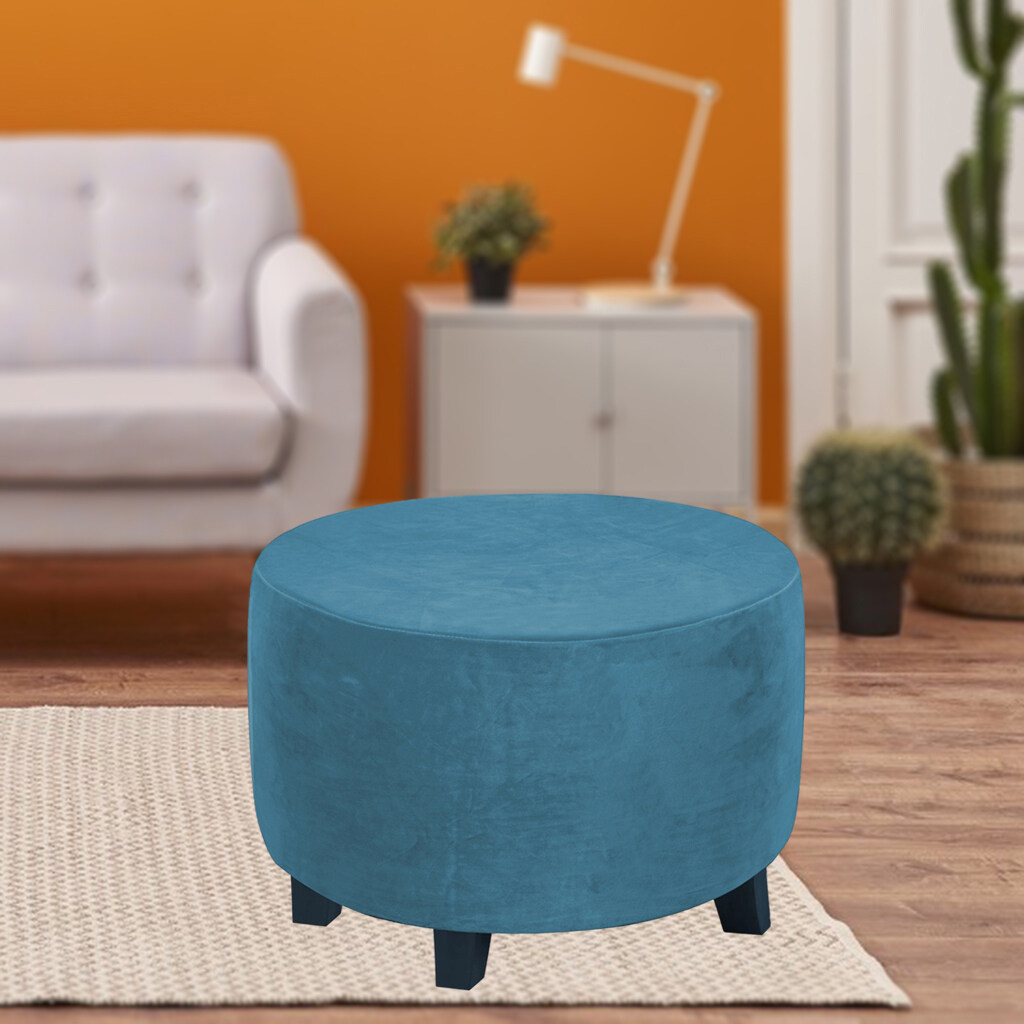 Dolity รอบปลอกหุ้มเก้าอี้นวม Footrest สำหรับเส้นผ่านศูนย์กลาง48-55ซม.