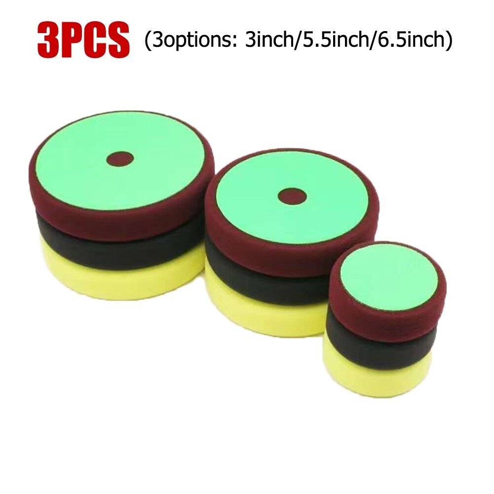 Toolstar New Buffing Pad Practical Buffing Pads Durable Car Pads Replacement 1set