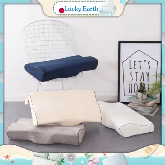 L E Butterfly Shaped Bedding Pillows Memory Foam Pillow Cervical