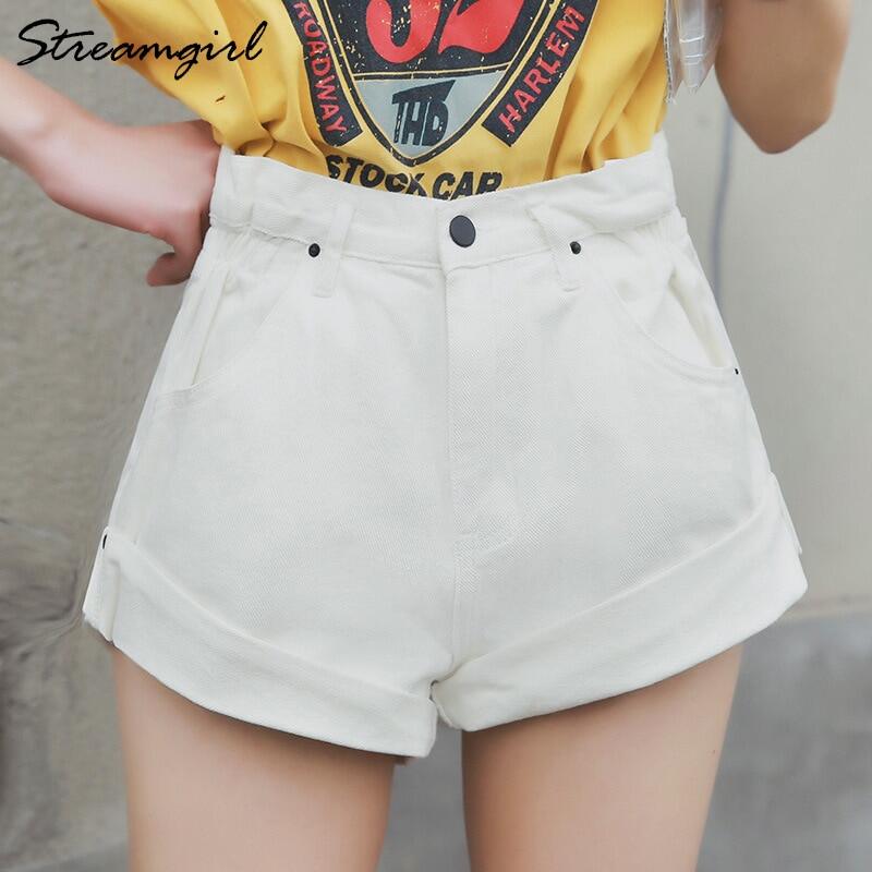 White Denim Shorts Outfits For Women (41 ideas & outfits) | Lookastic-sgquangbinhtourist.com.vn