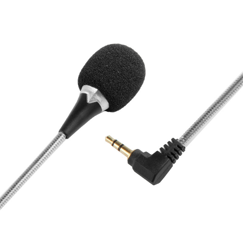 Đa Hướng micro kim loại 3.5Mm Jack Micrô linh hoạt Mini Micro âm thanh Cho Máy Tính Máy Tính Xách Tay Cho Skype Trò Chuyện