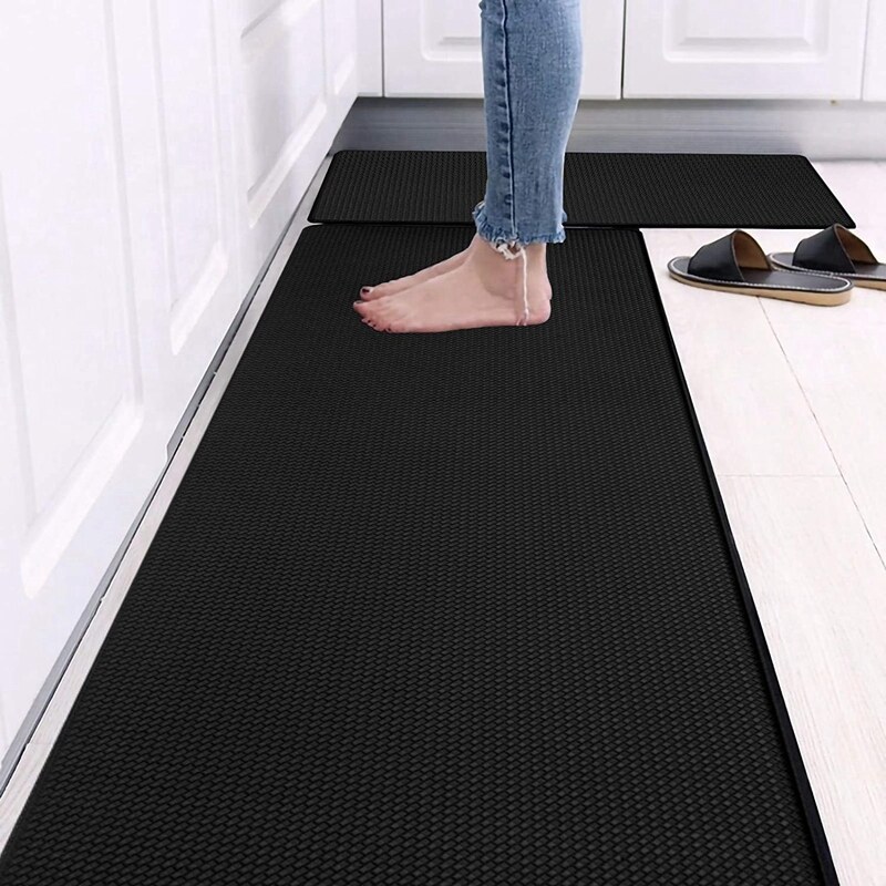 Kitchen Rugs, Cushioned AntiFatigue Kitchen Mat, Waterproof & Non