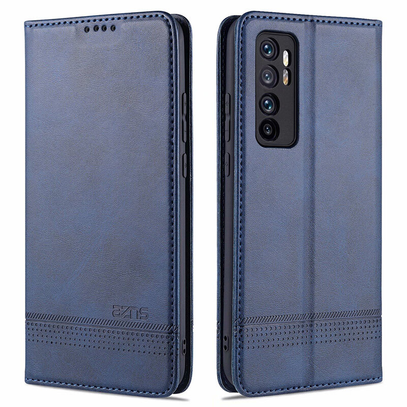 Ví Trường Hợp Ốp Mềm Cho Xiaomi Note 10 Lite Note10Lite Magnetic Pouch Có Ngăn Đựng Thẻ