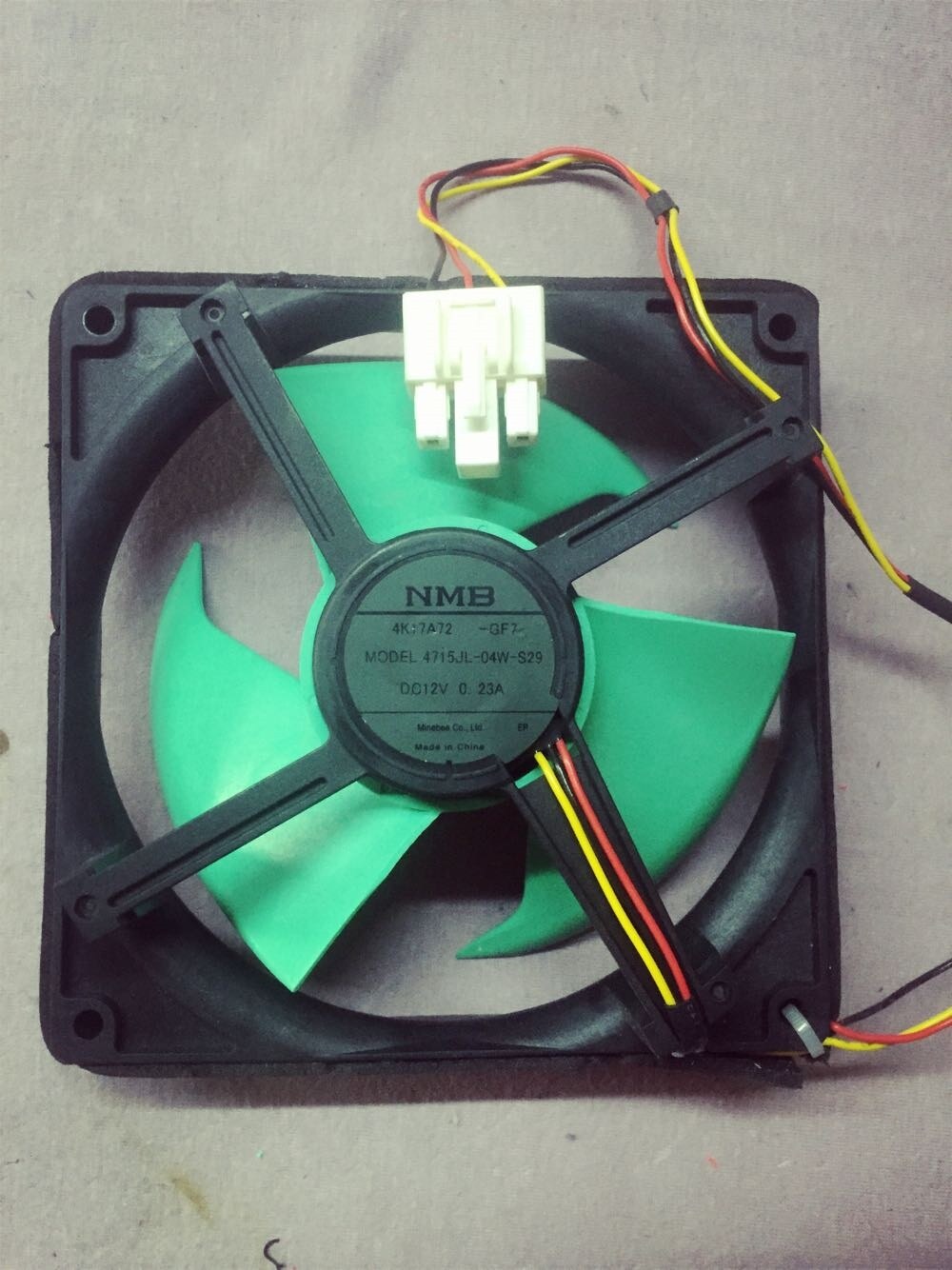 ☃♟ Midea Haier Panasonic Refrigerator Fan MODEL 4715JL04WS29 12V 0