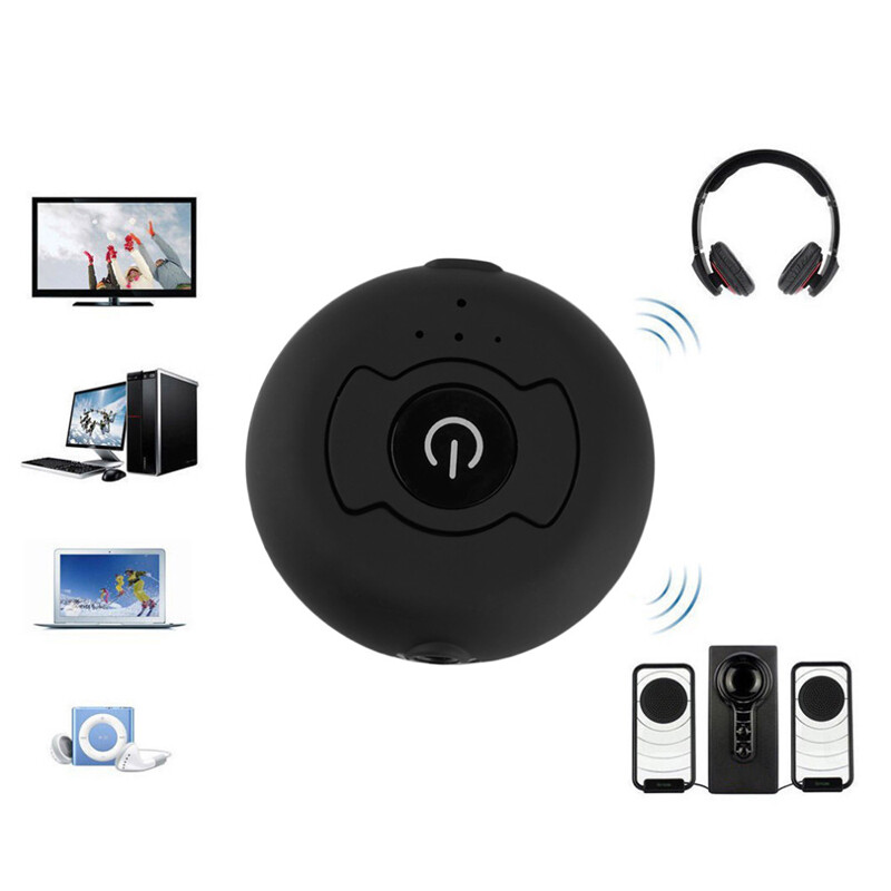 Bộ phát âm thanh vaorlo Bluetooth 5.0, đầu chuyển đổi không dây đa điểm 3.5mm AUX Stereo độ trễ thấp cho PC t V, máy tính xách tay, tai nghe kết nối đa điểm [có thể kết nối hai tai nghe bluetooth cùng một lúc]