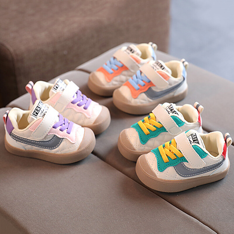 Kids Shoes Toddler Shoes for Girl Boy Baby Walking Shoes 10 Months Fashion Tide Soft Soles 0-1-2 Years Old