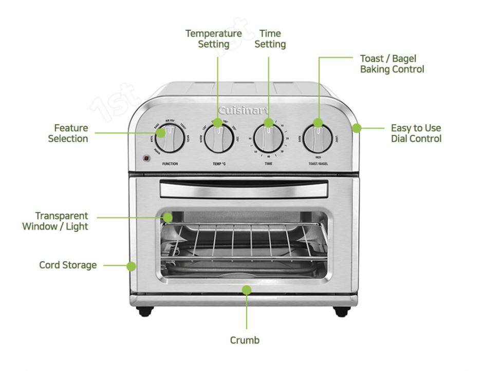 cuisinart digital air fryer toaster oven costco price