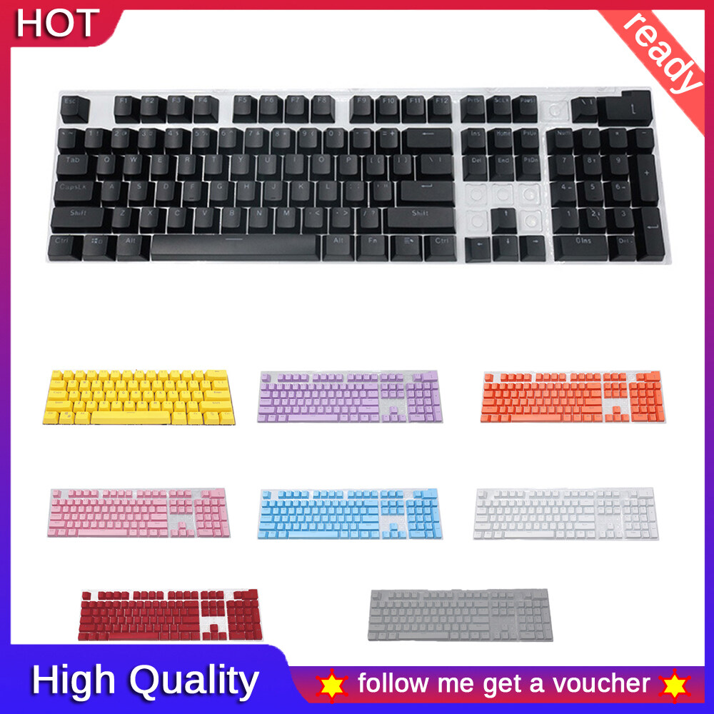 104 Cái/bộ Nắp Quan Trọng, Keycap Công Thái Học ABS Cao Cấp Có Đèn Nền Hoặc Cơ Khí Bàn Phím