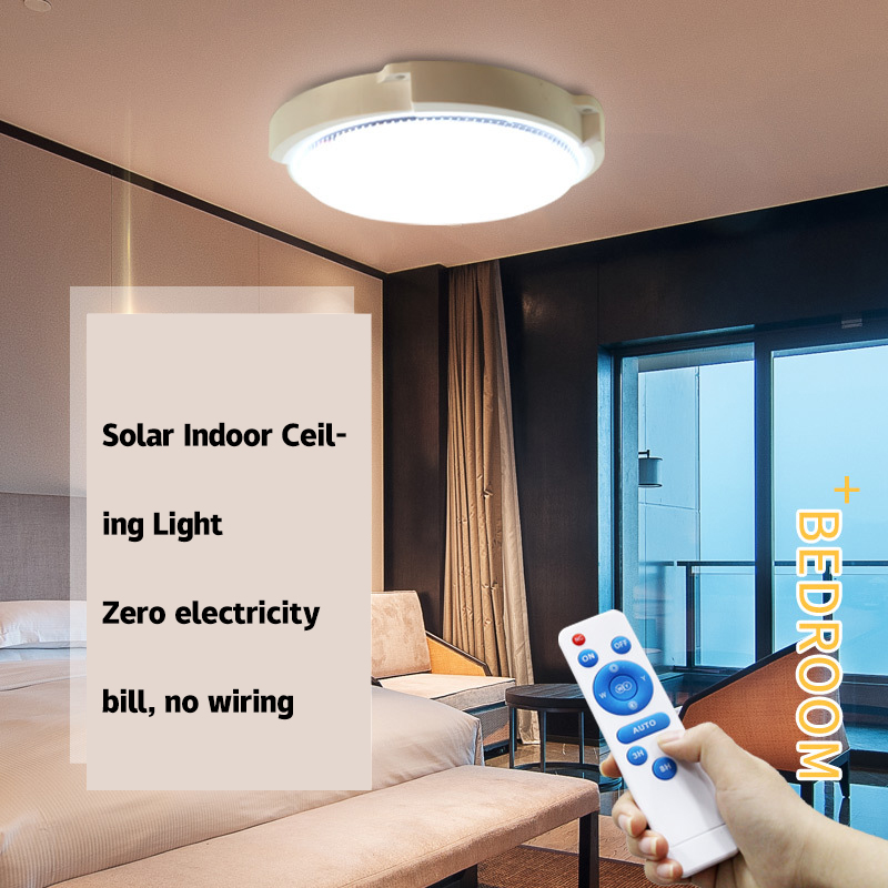 B&B Led Ceiling Light Solar Light Wall Light Outdoor Lighting Indoor Lighting High-Power Balcony Light Dimmable Remote Control Intelligent Light Control